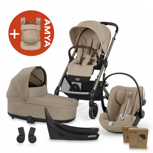 CYBEX Gold Balios 4in1 All Weather +AMYA - Almond Beige